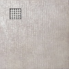 Centr.Dec.Metalchrom Silver |33.3x33.3